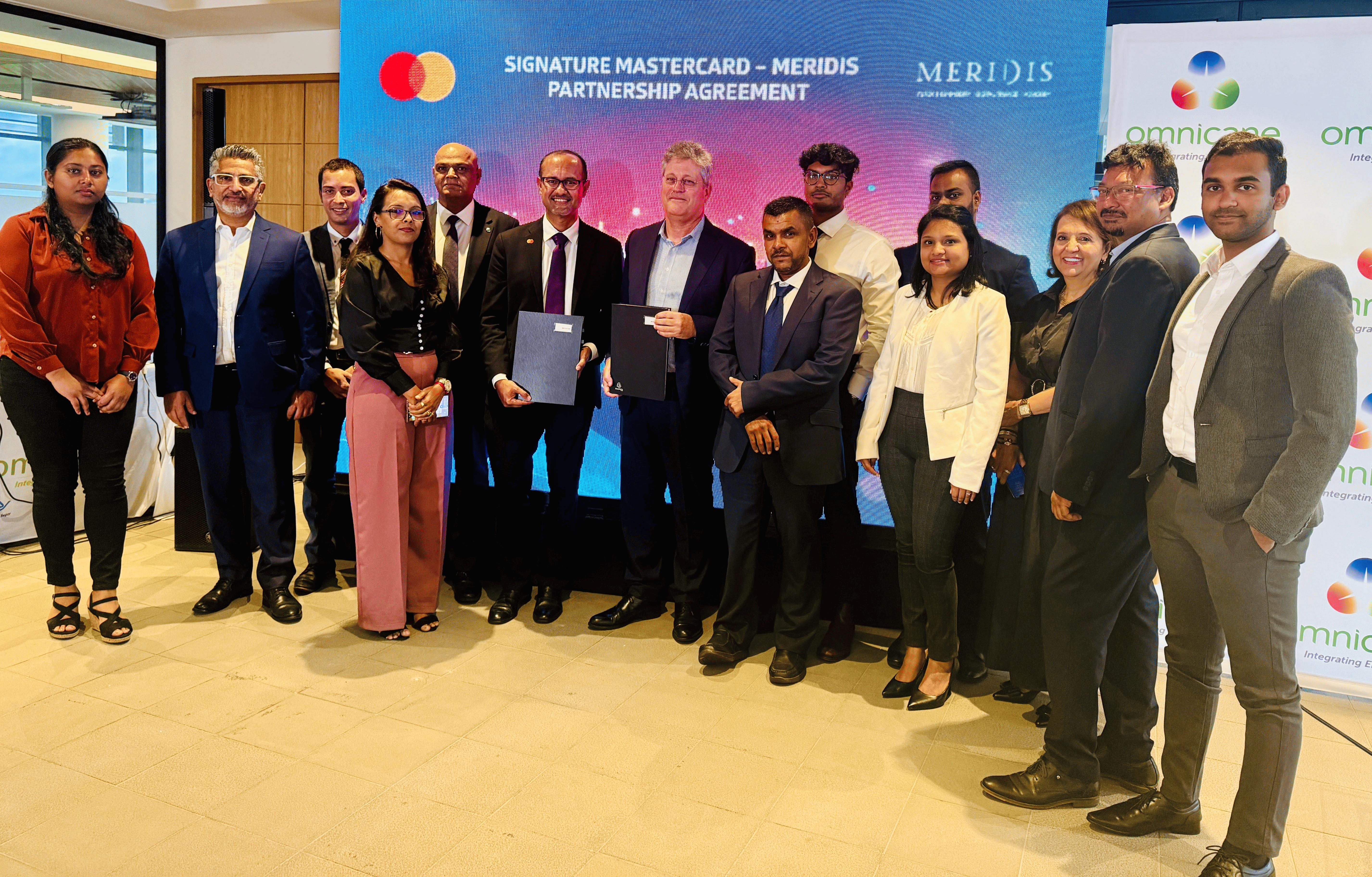 Meridis Team with Mastercard